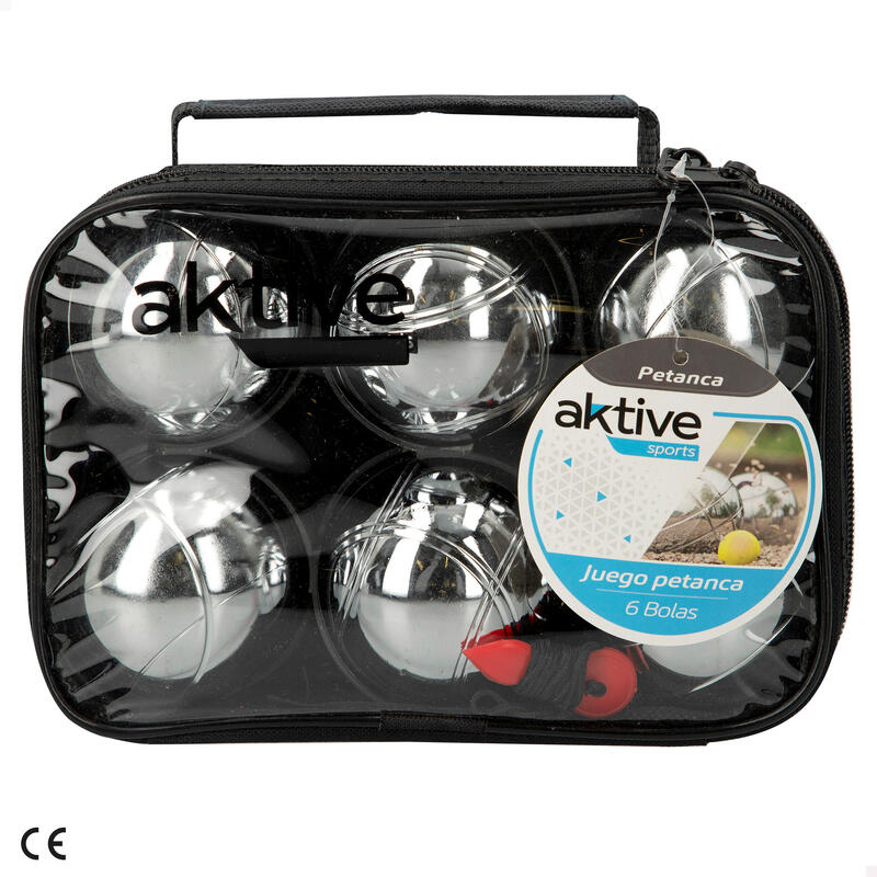 Set jogo de petanca com 6 bolas Aktive Sports