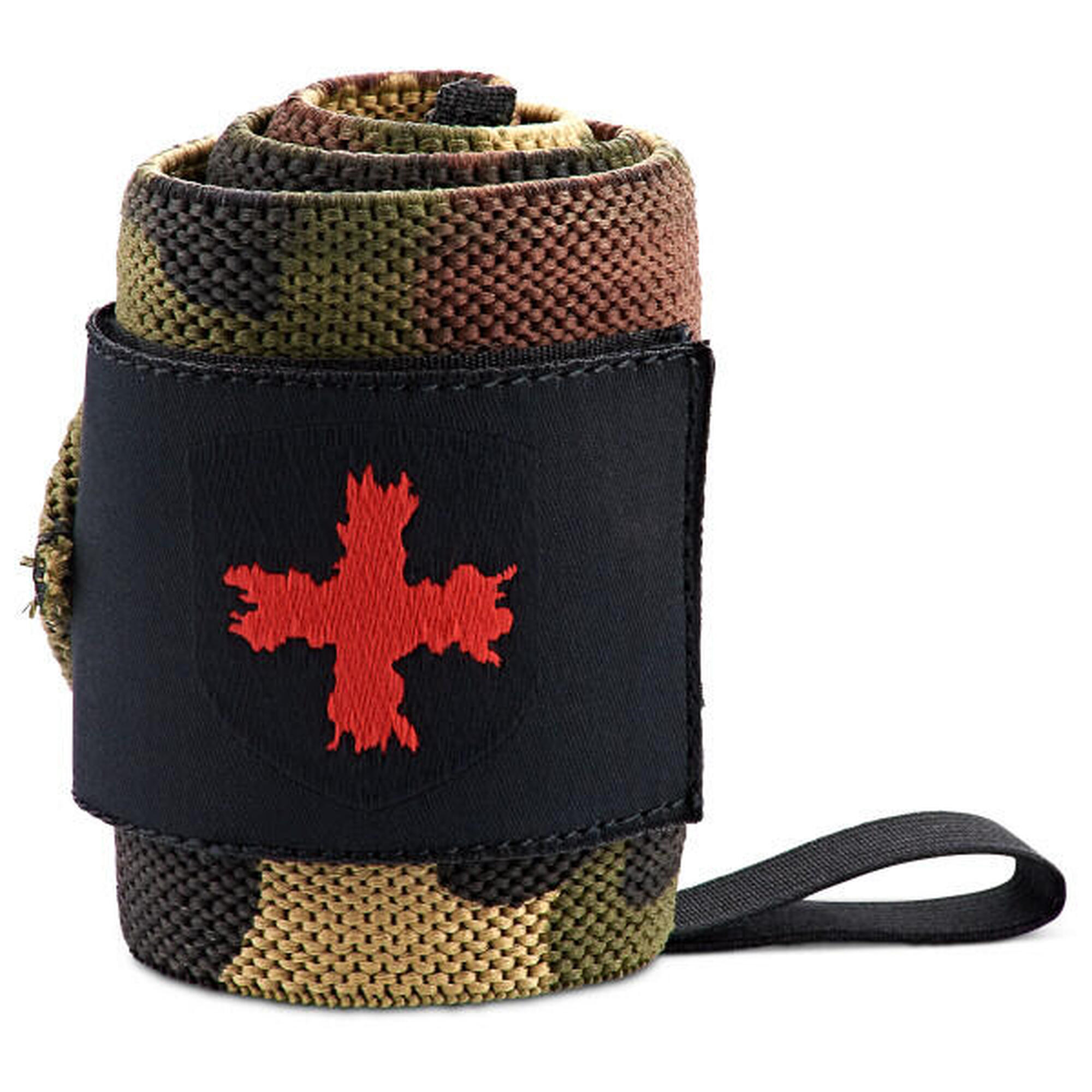 Harbinger - Poignets Harb Red Line Camo - Sangle De Tirage - Marron|multicolore|noir|vert - Taille Unique - Decathlon