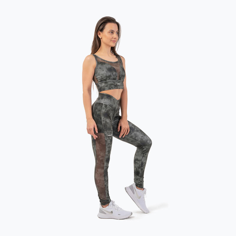 Legging de training femme NEBBIA Mesh "Breathe"