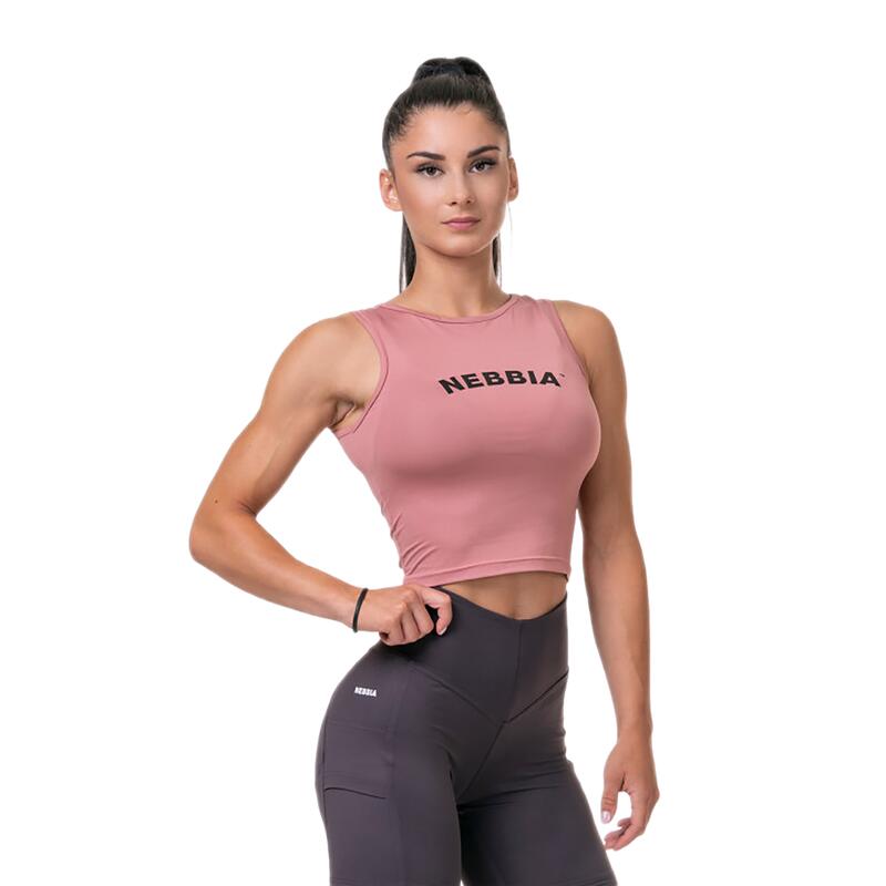 Camiseta de tirantes de entrenamiento mujer NEBBIA Fit & Sporty