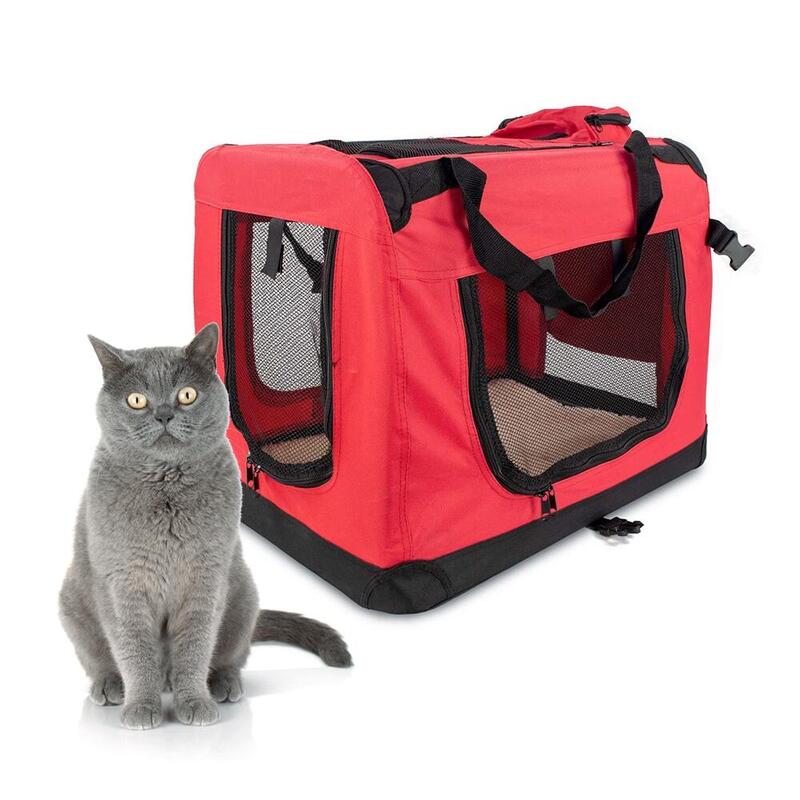 Cage de transport pour chiens chats cage de transport portable et