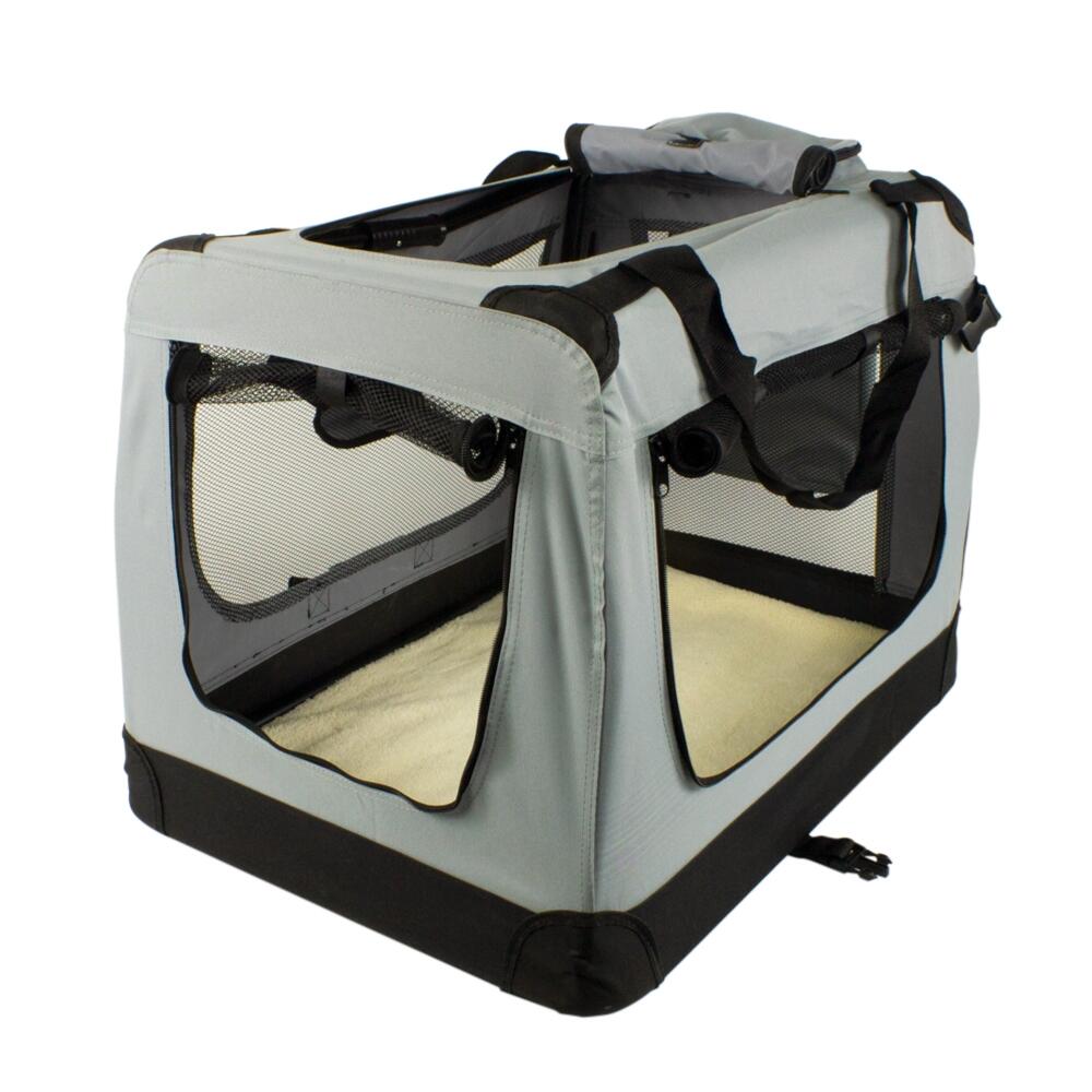 BaluPet Trasportino per cani Taglia M Supporto 10 kg 57x38x44 cm Pieghevole 7/7