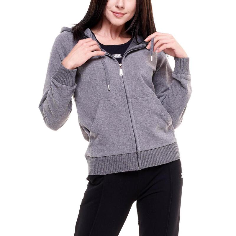 Woman hoody full zip Greysongreys