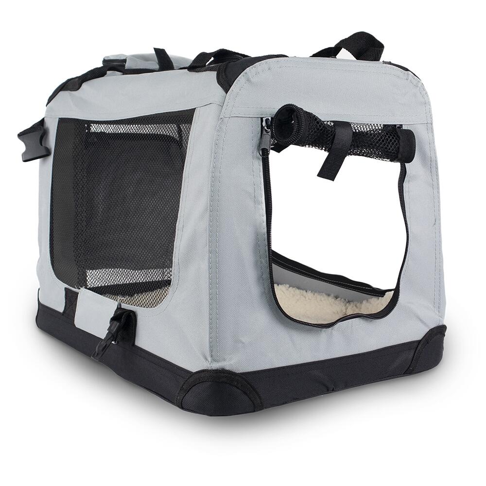 BaluPet Trasportino per cani Taglia M Supporto 10 kg 57x38x44 cm Pieghevole 5/7