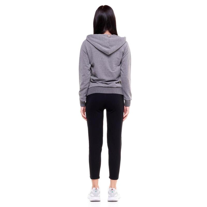 Felpa da donna cappuccio full zip Greysongreys