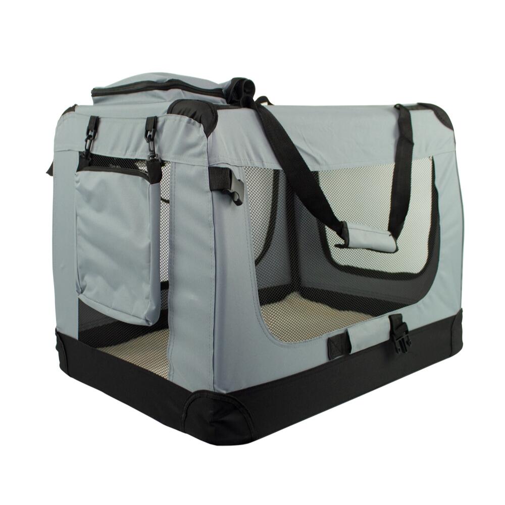 BaluPet Trasportino per cani Taglia M Supporto 10 kg 57x38x44 cm Pieghevole 4/7