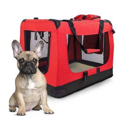 Cage de transport pour chiens chats cage de transport portable et respirante