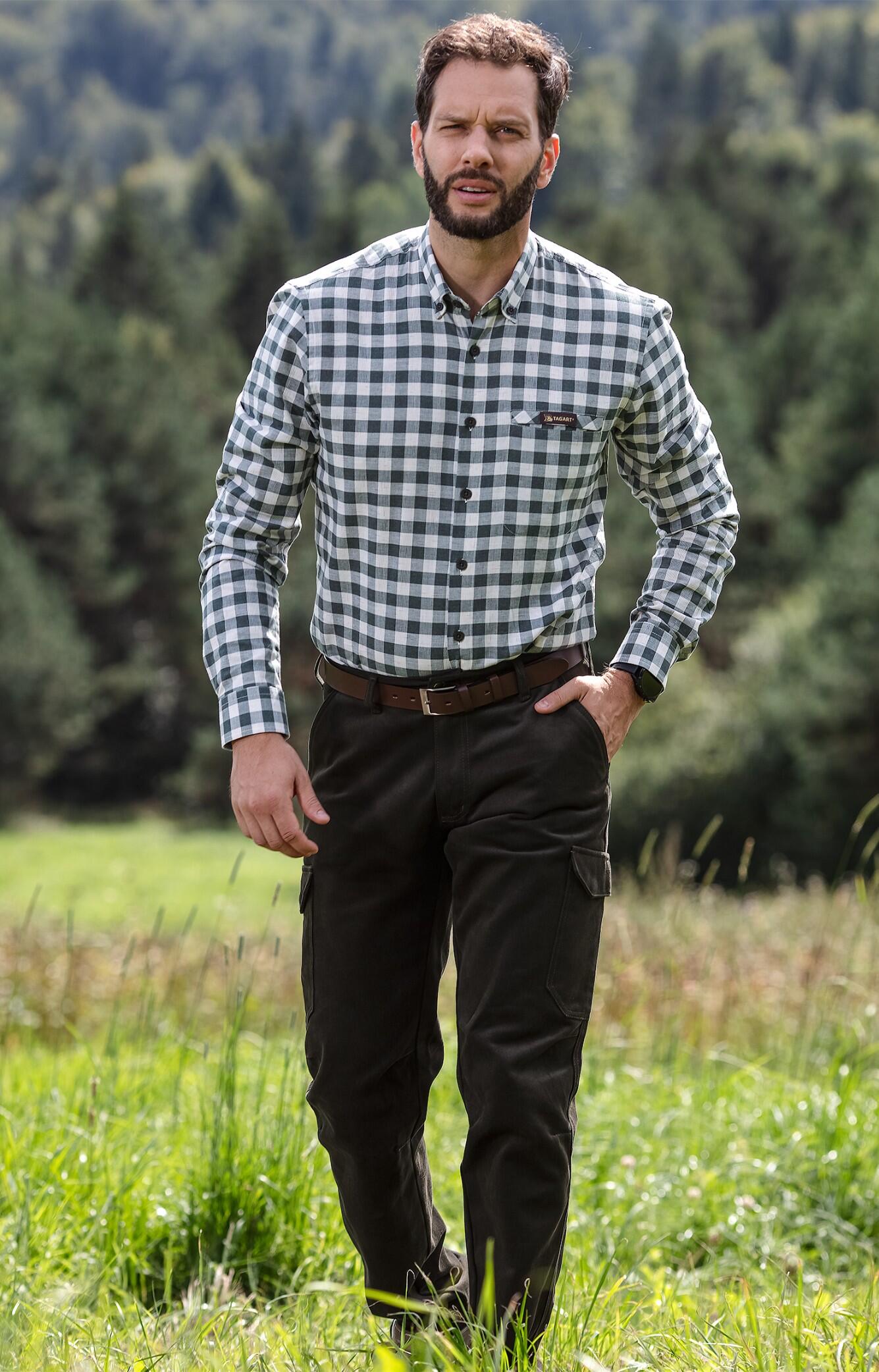 Pánská lovecká košile Tagart Malmo je vzdušná a prodyšná 5/5