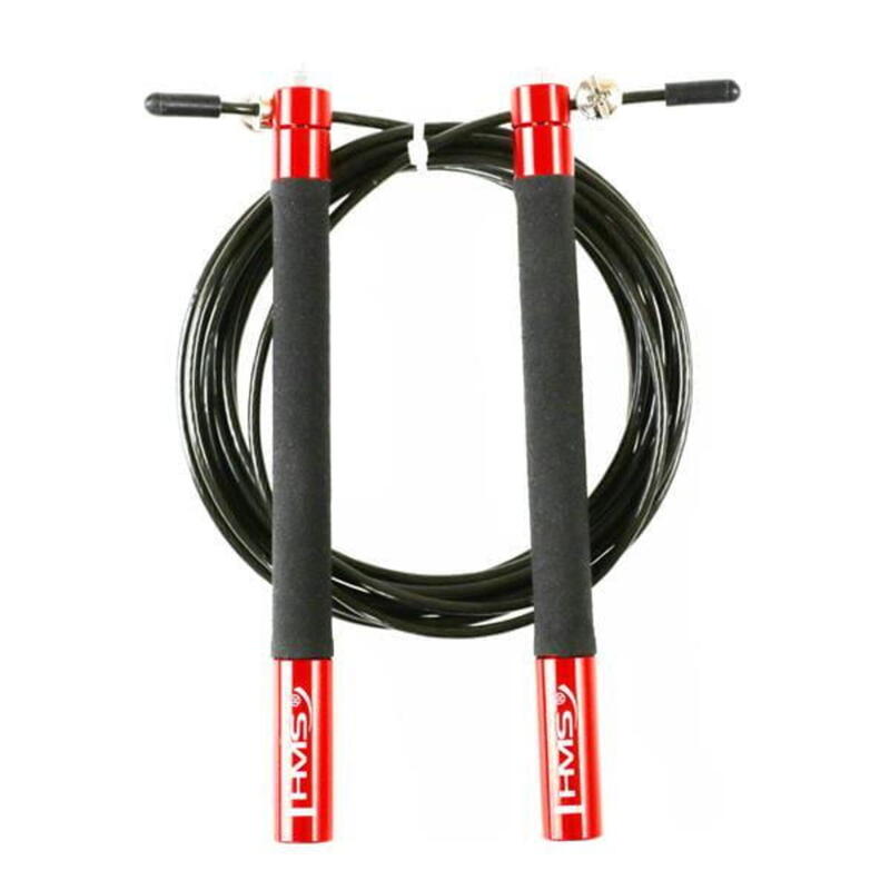 HONOR ATHLETICS Corde à Sauter Rapide Réglable 3m – Corde Vitesse PVC 5mm Pour Double Unders, Boxe, MMA Et Fitness Cardio Intensif