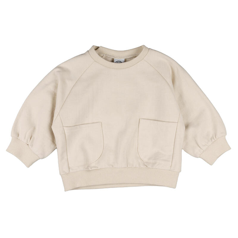 Sudadera Bebé Charanga beige