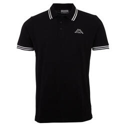 Kappa Polo Shirt, Homme, polos, noir