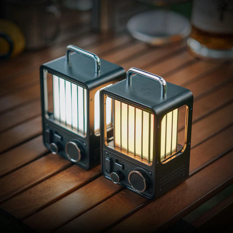 2x Lampe-tempête LED, Lanterne Retro Comme Décoration De Fenêtre Ou De Jardin A Piles Argente 90767403