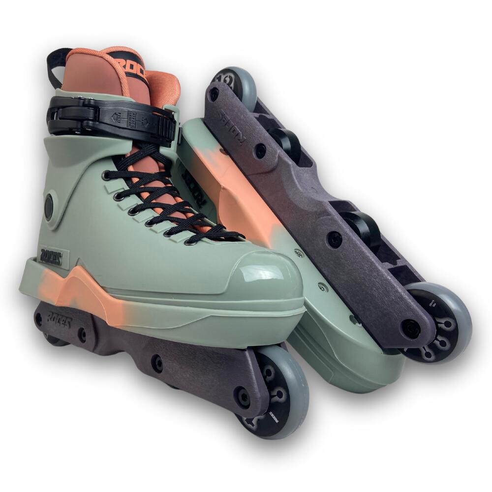 Patins em Linha Castanho Adulto Agressivos Roces M12 LO UFS TEAM Juno 2/3