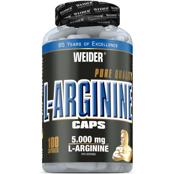 Weider - L Arginina 100 cápsulas - Maior desempenho