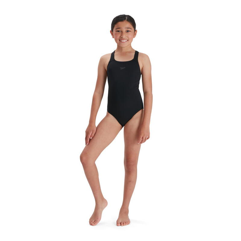 Eco Endurance+ Junior Essential 1-Piece Swimsuit - Black