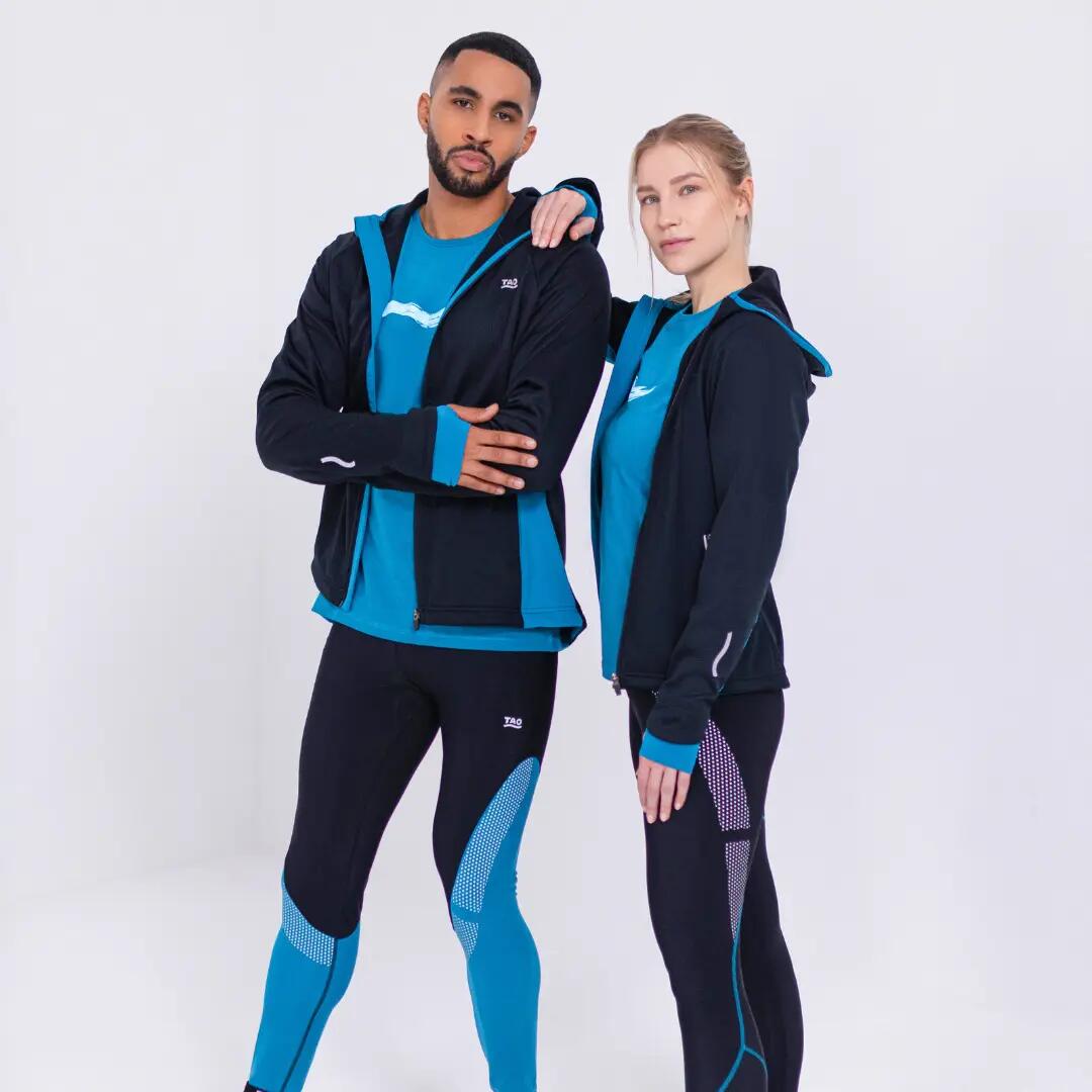 Damen Bjarka Warme und wasserdichte Laufjacke mit Kapuze 7/7