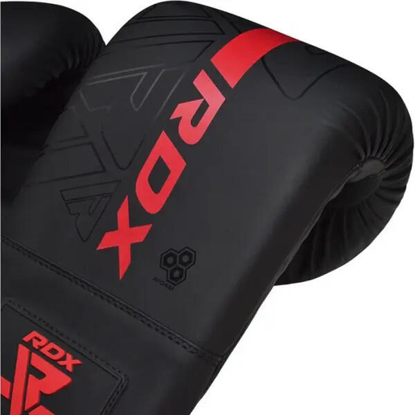 Gants de sac RDX F6 – Rouge Mat – Entraînement Boxe 4/5