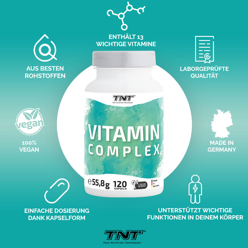 TNT Vitamin Complex (120 Kapseln)