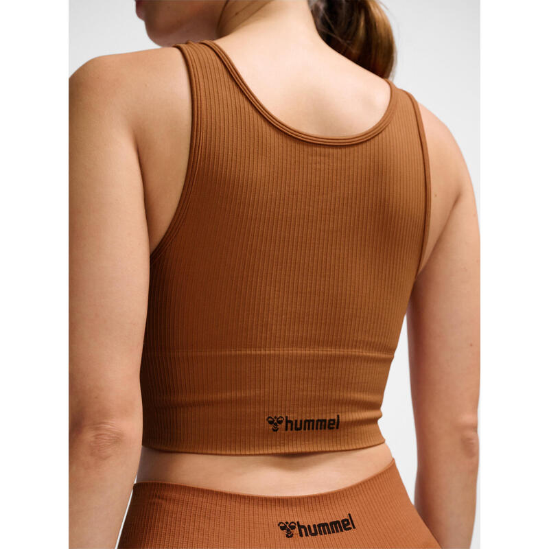 Top Hmlmt Yoga Mujer De Secado Rápido Sin Costuras Hummel