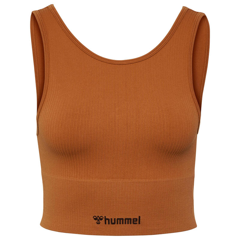 Top Hmlmt Yoga Femme Séchage Rapide Sans Couture Hummel