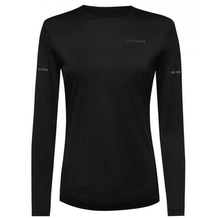 Tee Running Gore Contest 2.0 Femme manches longues schwarz 36