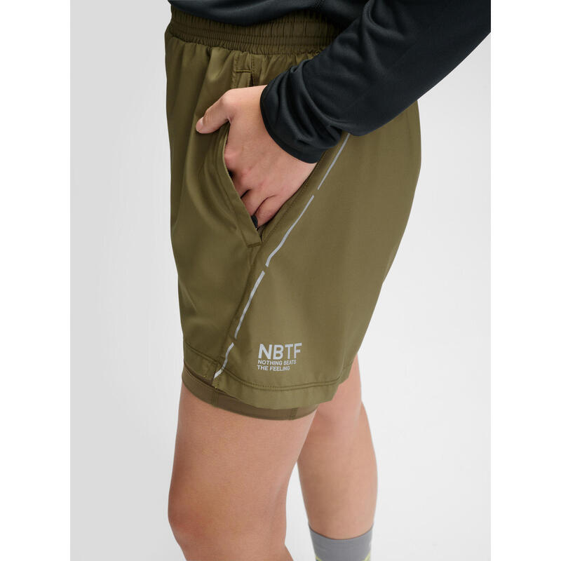 Cremallera Pantalones Cortos Nwlfast Running Mujer NEWLINE