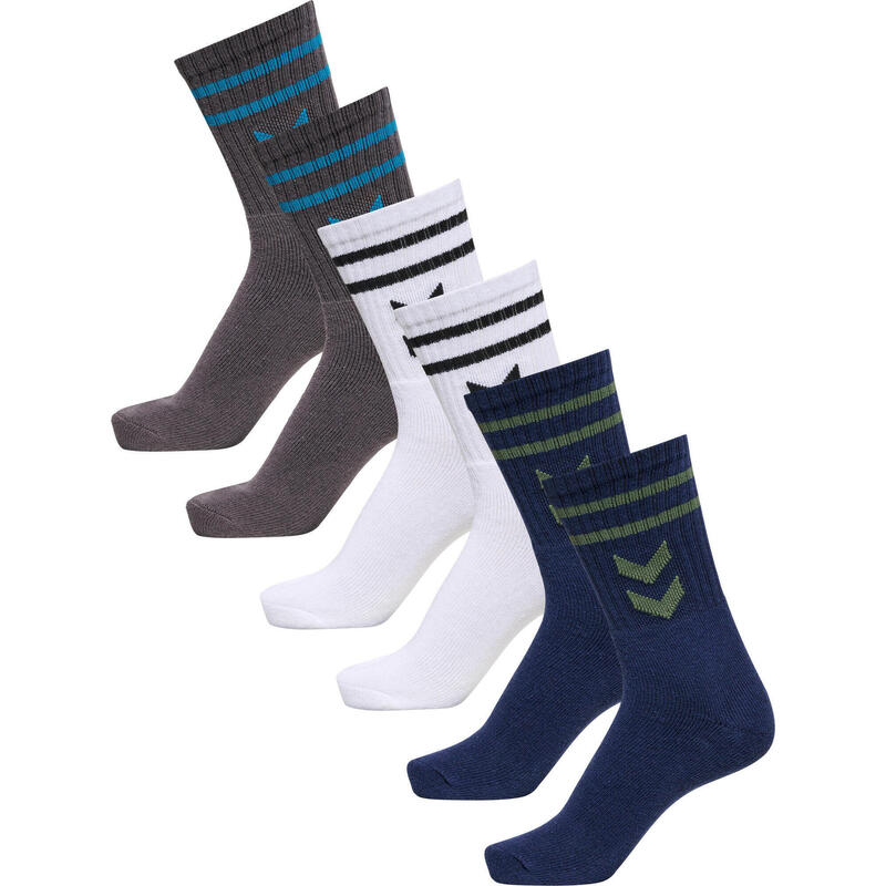 Enfiler Socken Hml6-Pack Adulte HUMMEL