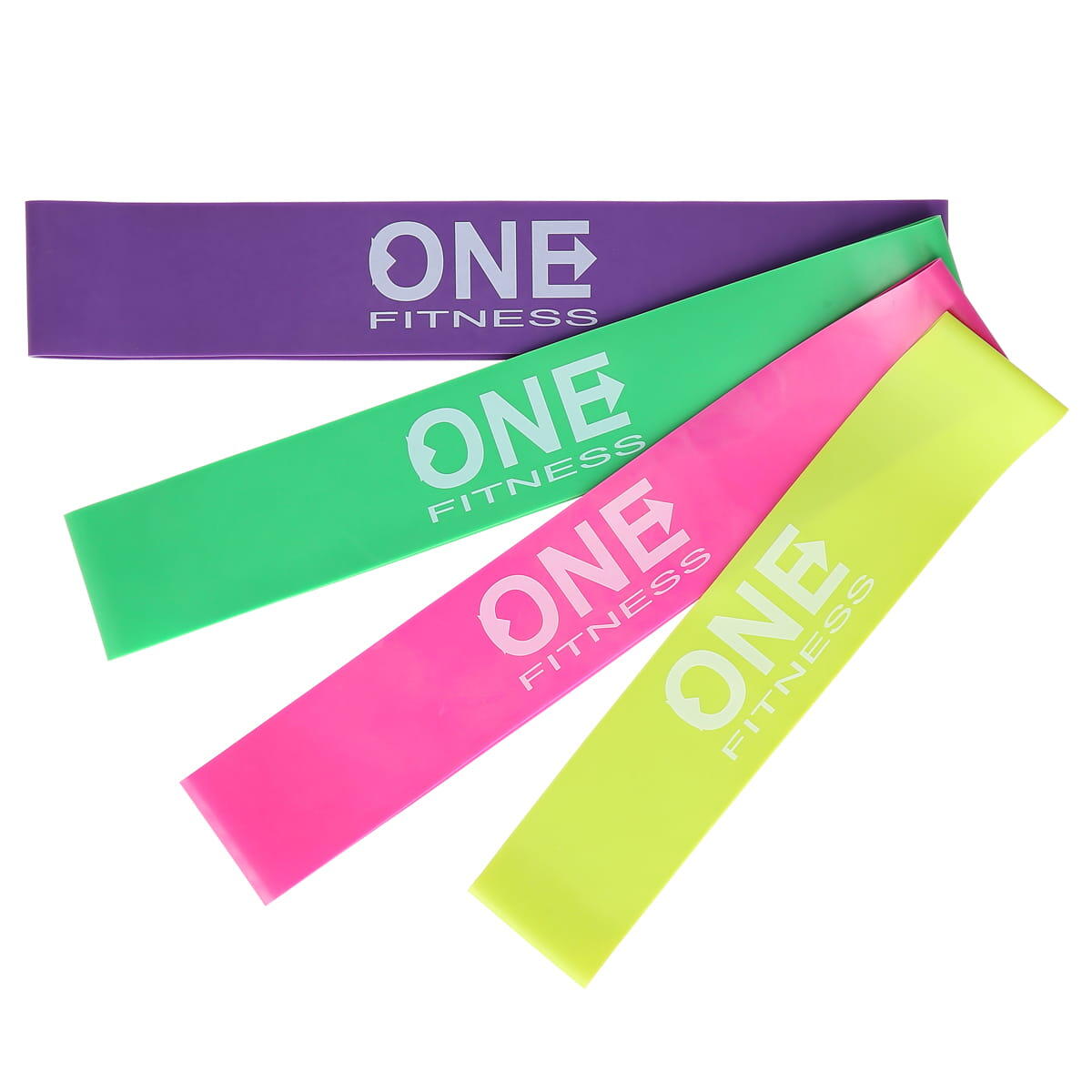 ONE FITNESS Sada odporových gum ONE Fitness PBF SET04