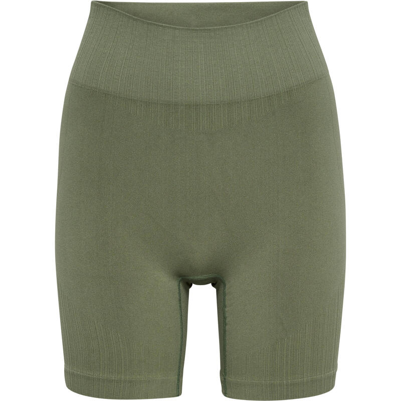 Short Hmlmt Yoga Femme Extensible Absorbant L'humidité Sans Couture Hummel