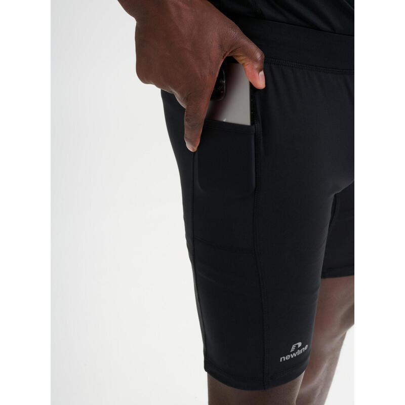 Cierre Con Cordón Tight Pantalones Cortos Nwllean Running Hombre NEWLINE