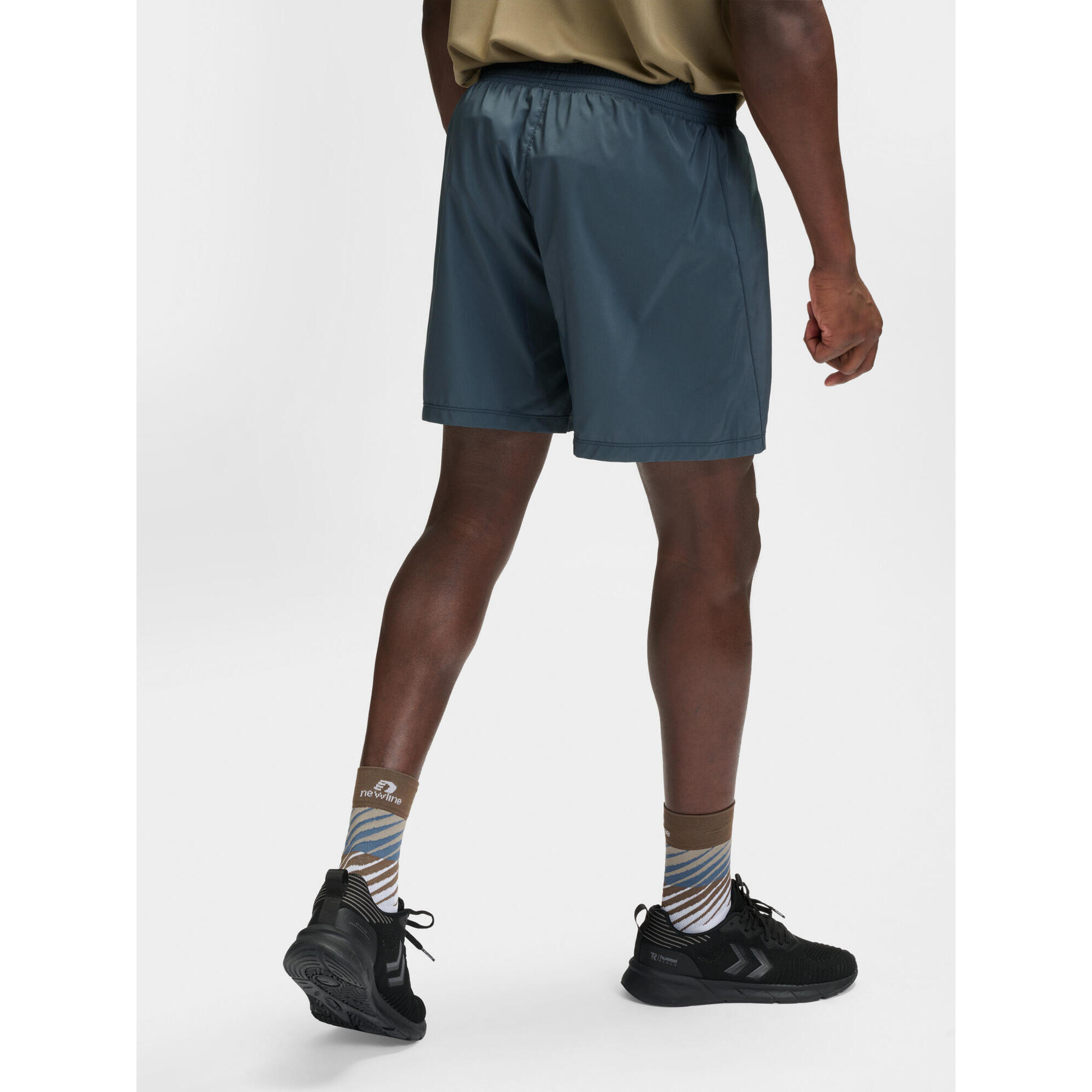 Newline - Fermeture À Cordon Short Nwlperform Course Homme Newline - Short - Gris|marron - S - Decathlon