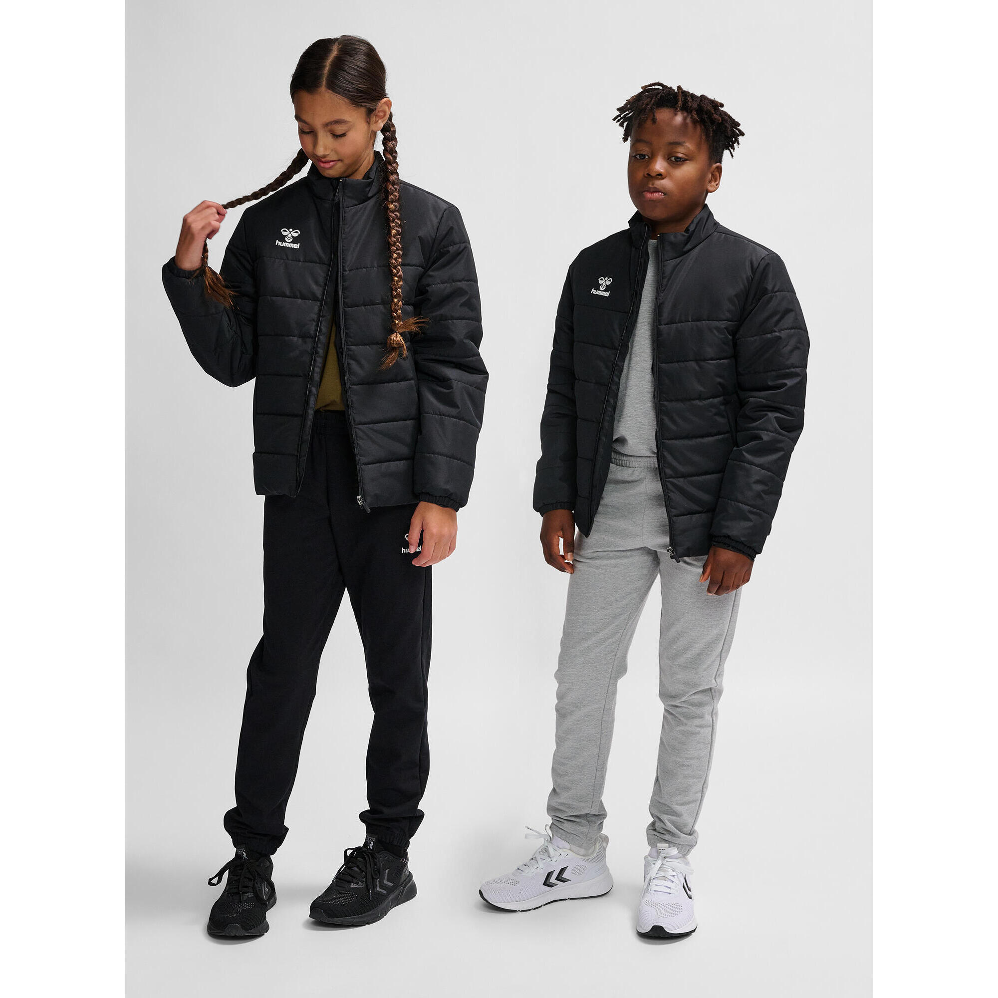 Hummel - Fermeture Éclair Combinaison Hmlessential Enfant Hummel - Doudoune Duvet - Noir -  6 À 8 Ans - Decathlon