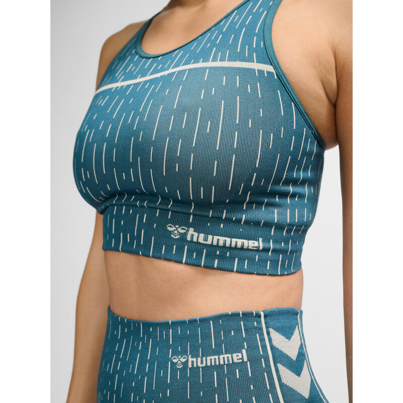 Reggiseno sportivo senza cuciture per donna Hummel MT Drops