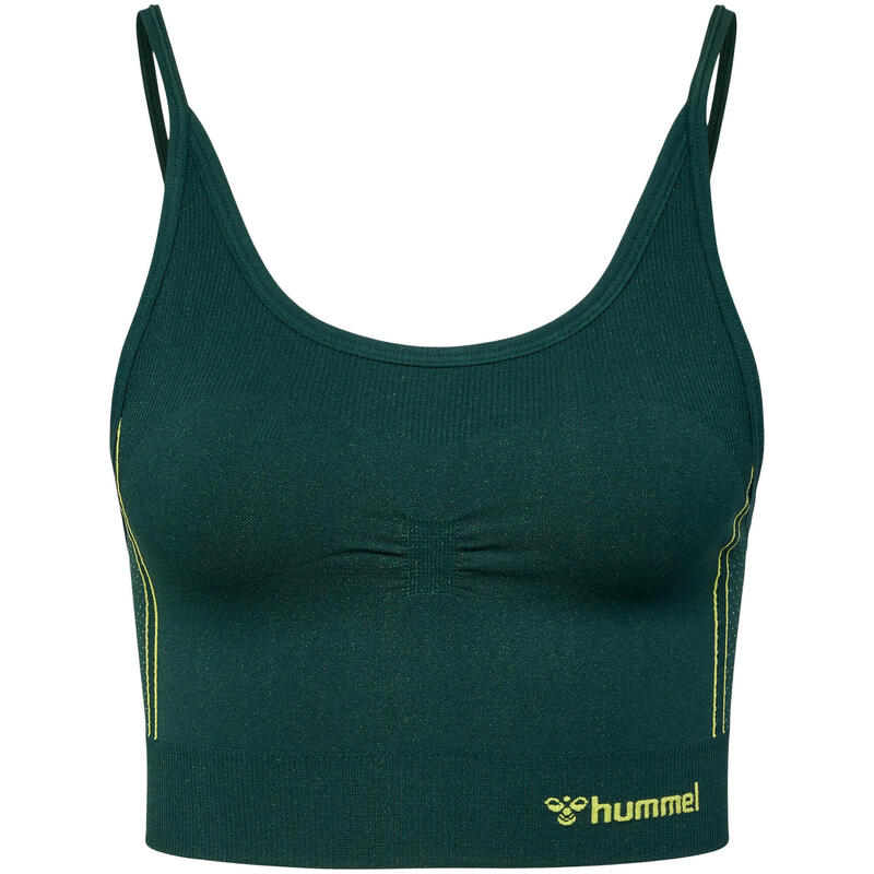 Soutien-Gorge Hmlmt Yoga Femme Absorbant L'humidité Sans Couture Hummel