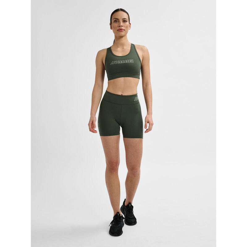 Deslizar Pantalones Cortos Hmlte Entrenamiento Mujer HUMMEL