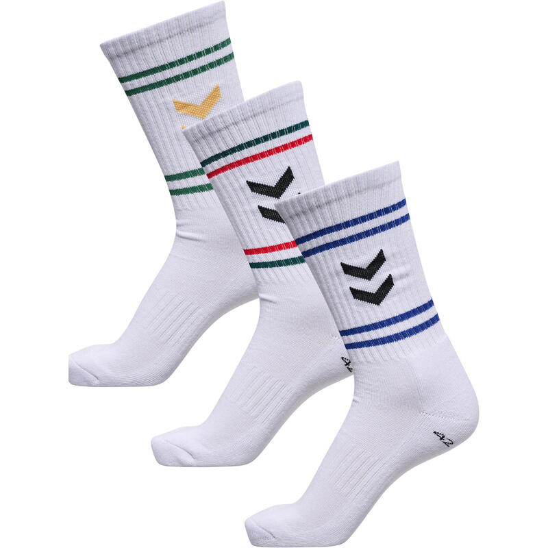 Hummel Long Socks Hml3-Pack Socks Chevron High Retro