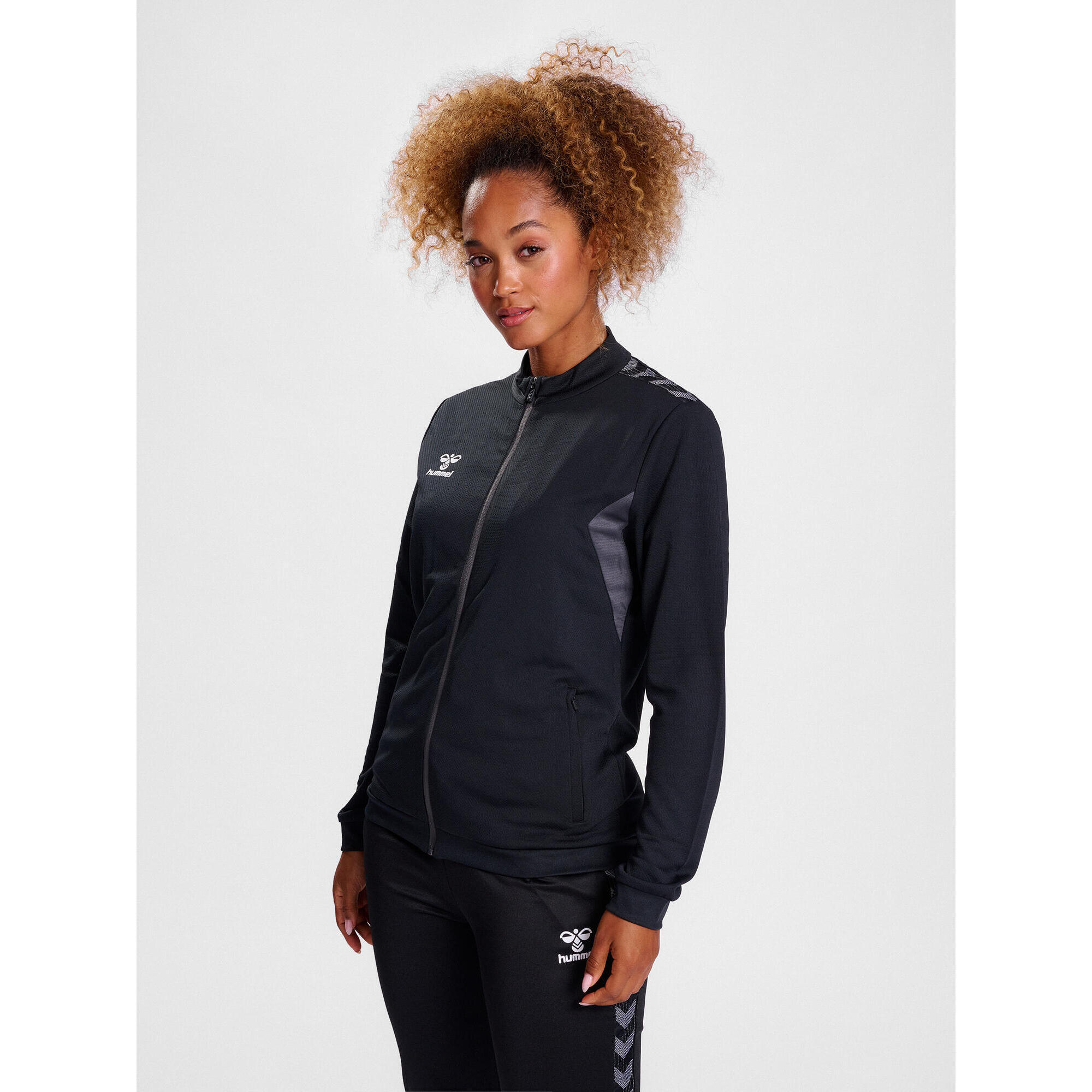 Hummel - Fermeture Éclair Zip Combinaison Hmlauthentic Femme Hummel - Sweat-shirt - Noir - 48 Xl - Decathlon