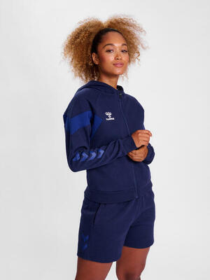 Rits hoodie hmltravel dames hummel