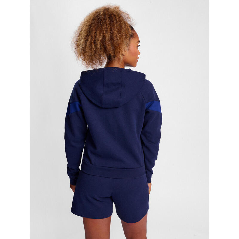 Fermeture Éclair Zip Kapuzenpullover Hmltravel Multisport Femme HUMMEL