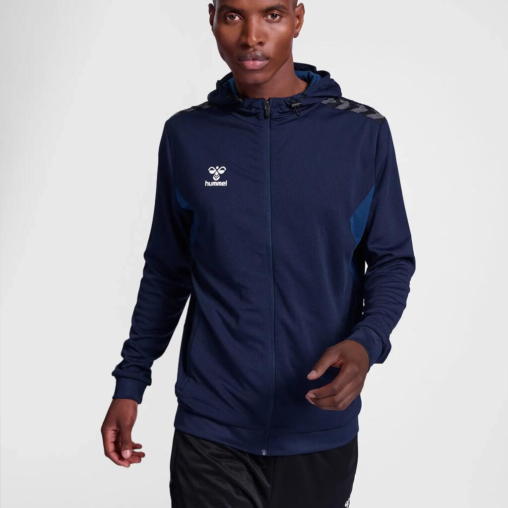Hooded zipped-up tracksuit jacket Hummel Authentic