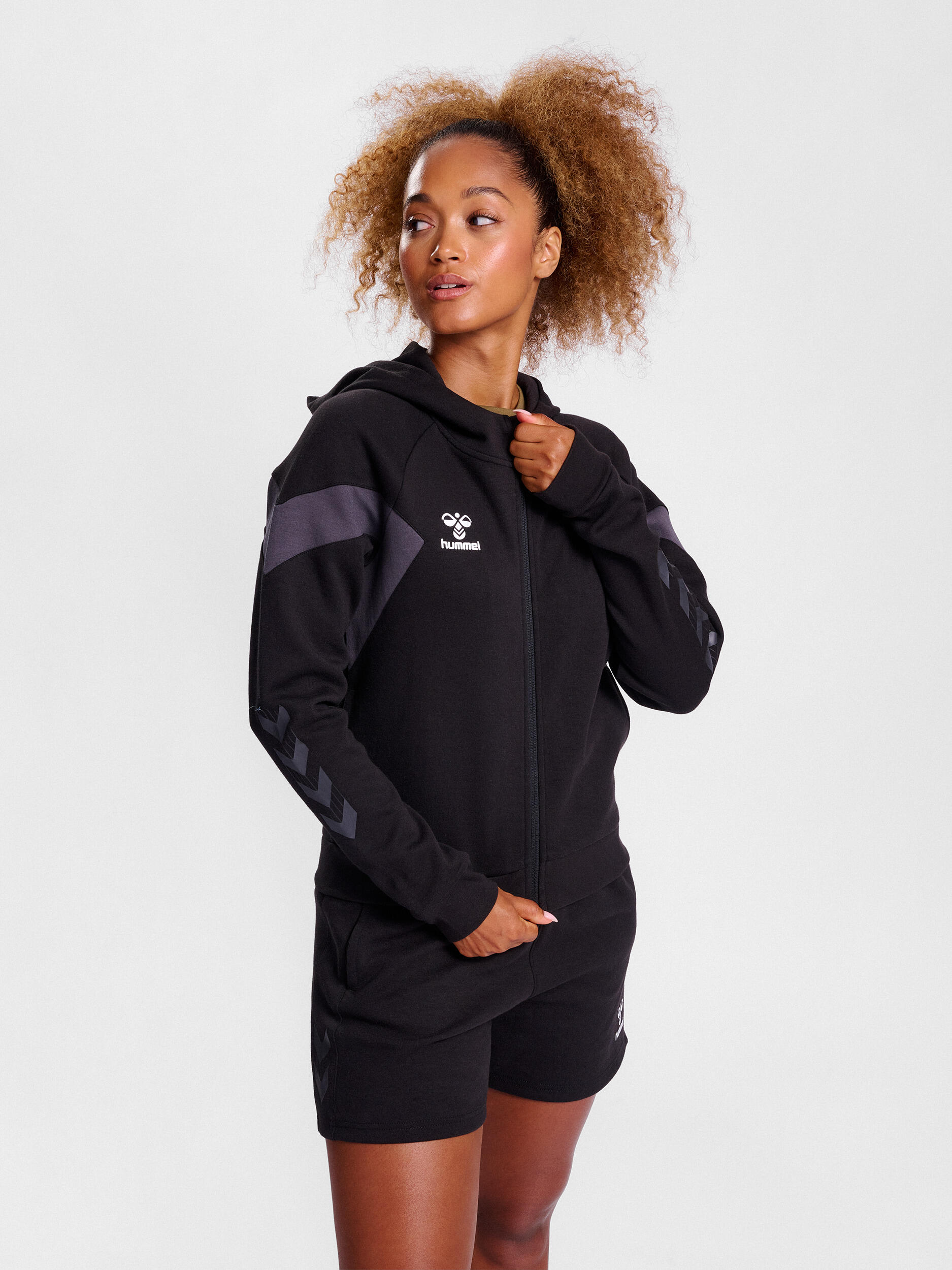 HUMMEL Women's zip hoodie Hummel Travel