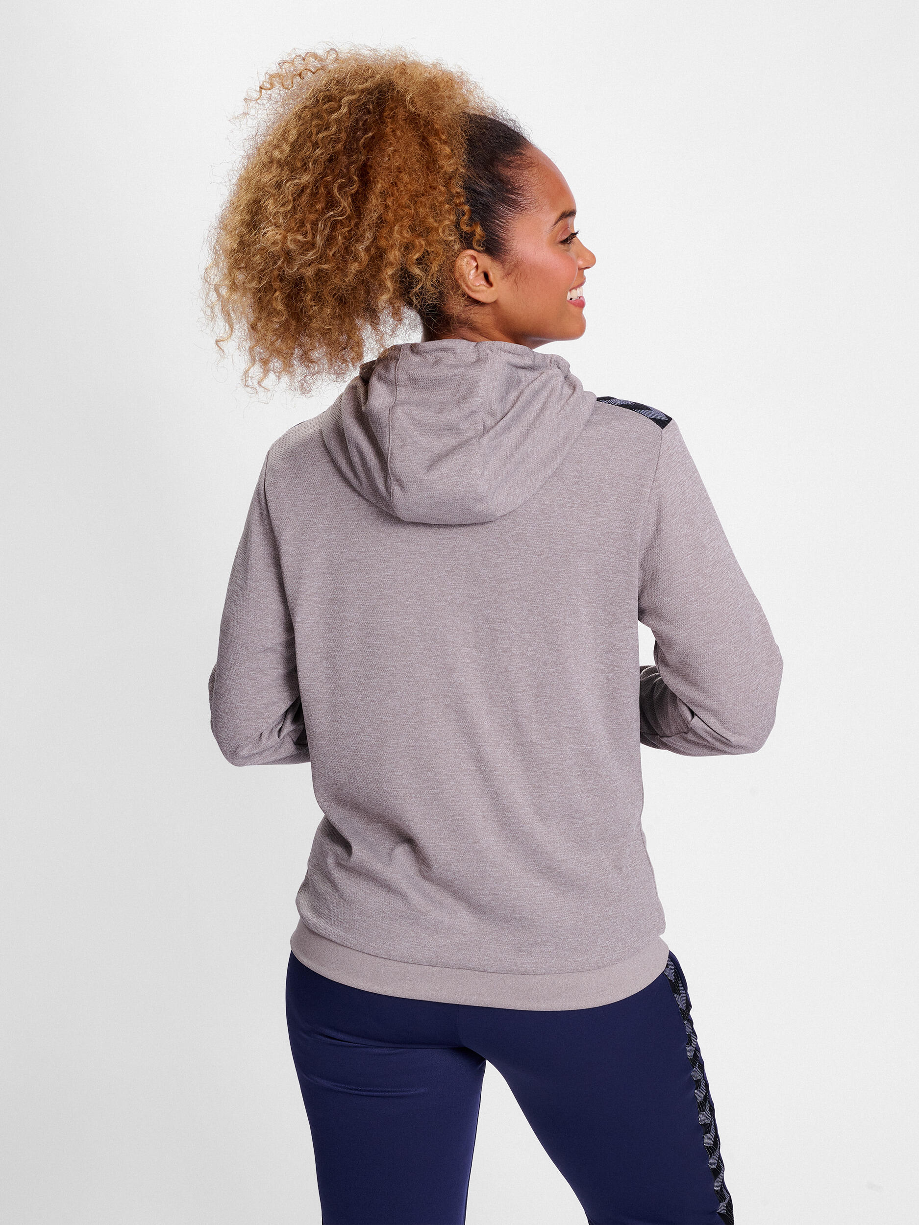 HUMMEL hmlAUTHENTIC PL ZIP HOODIE WOMAN 3/7