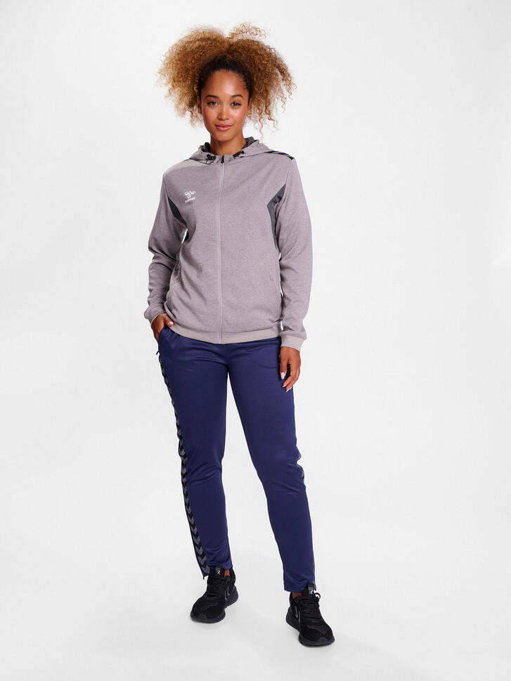 Bluza damska sportowa Hummel Authentic Poly Zip Hoodie Woman