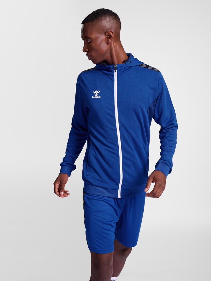 Bluza z kapturem sportowa Hummel Authentic Poly Zip Hoodie