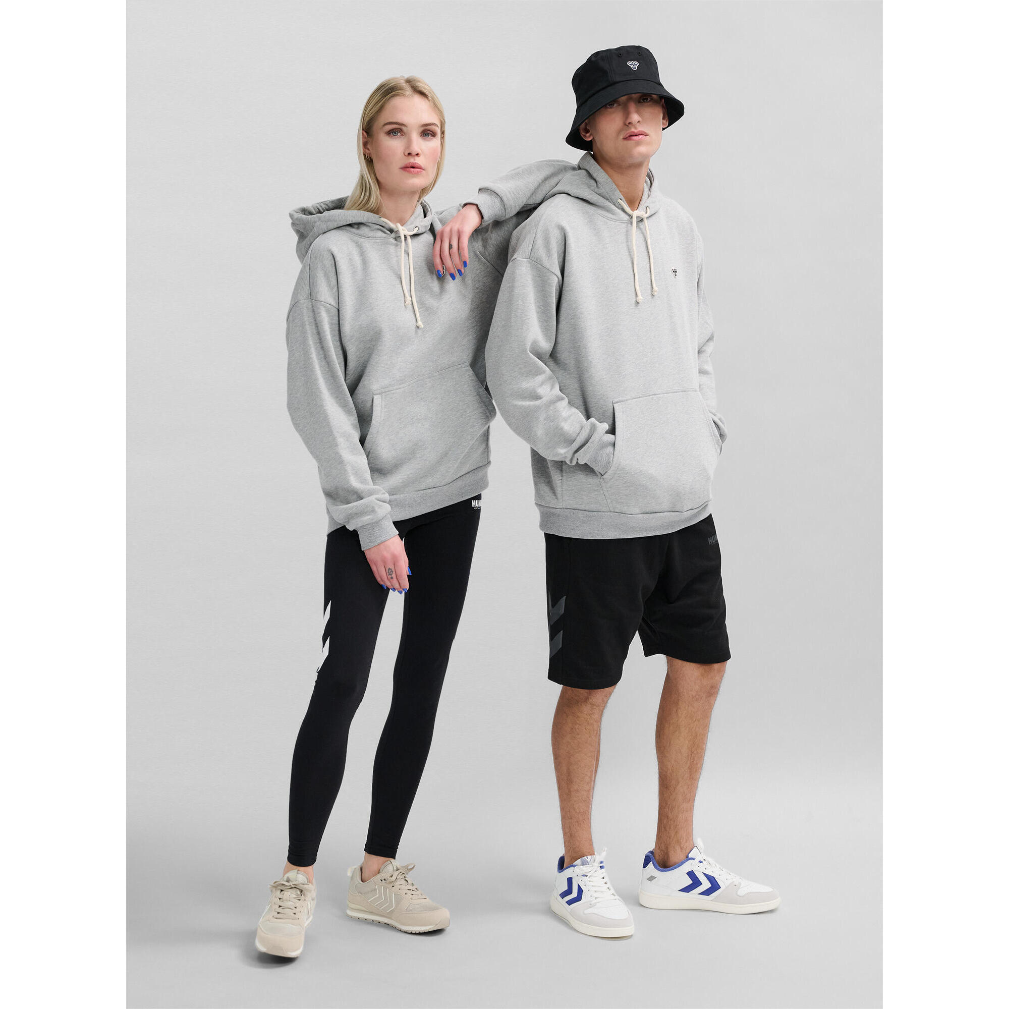 Hummel - Fermeture À Cordon Chaussure D'Intérieur Hmlloose Adulte Hummel - Sweat-shirt - Gris - S - Decathlon