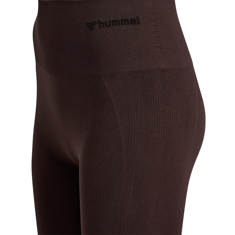 Leggings Hmltif Yoga Femme Extensible Absorbant L'humidité Sans Couture Hummel