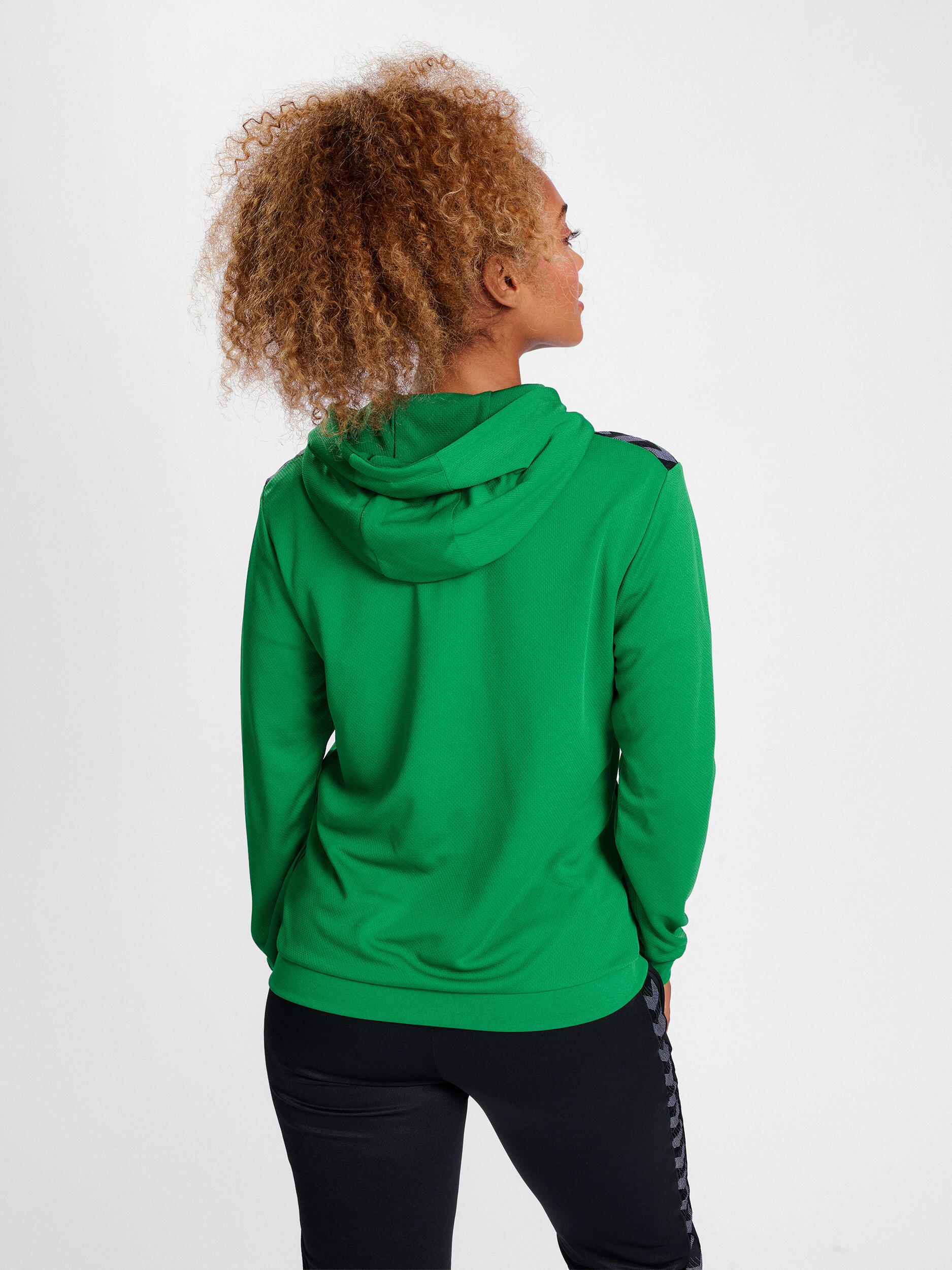 Sweatjacke mit Kapuze und Reißverschluss Polyester Damen Hummel Authentic 4/7