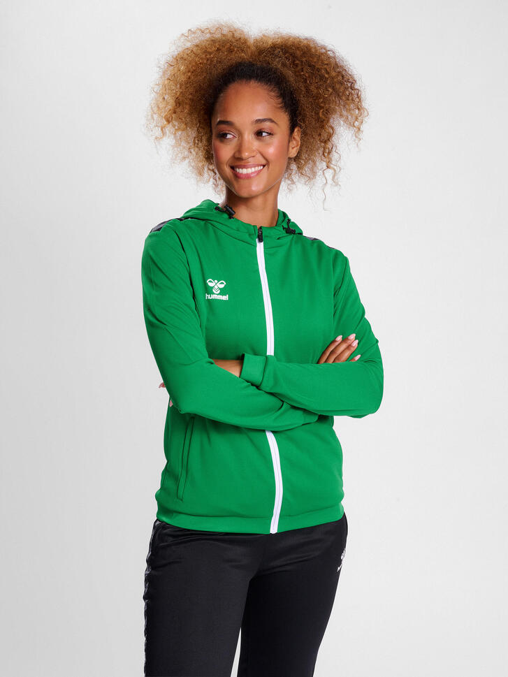 Bluza z kapturem sportowa Hummel Authentic Poly Zip Hoodie