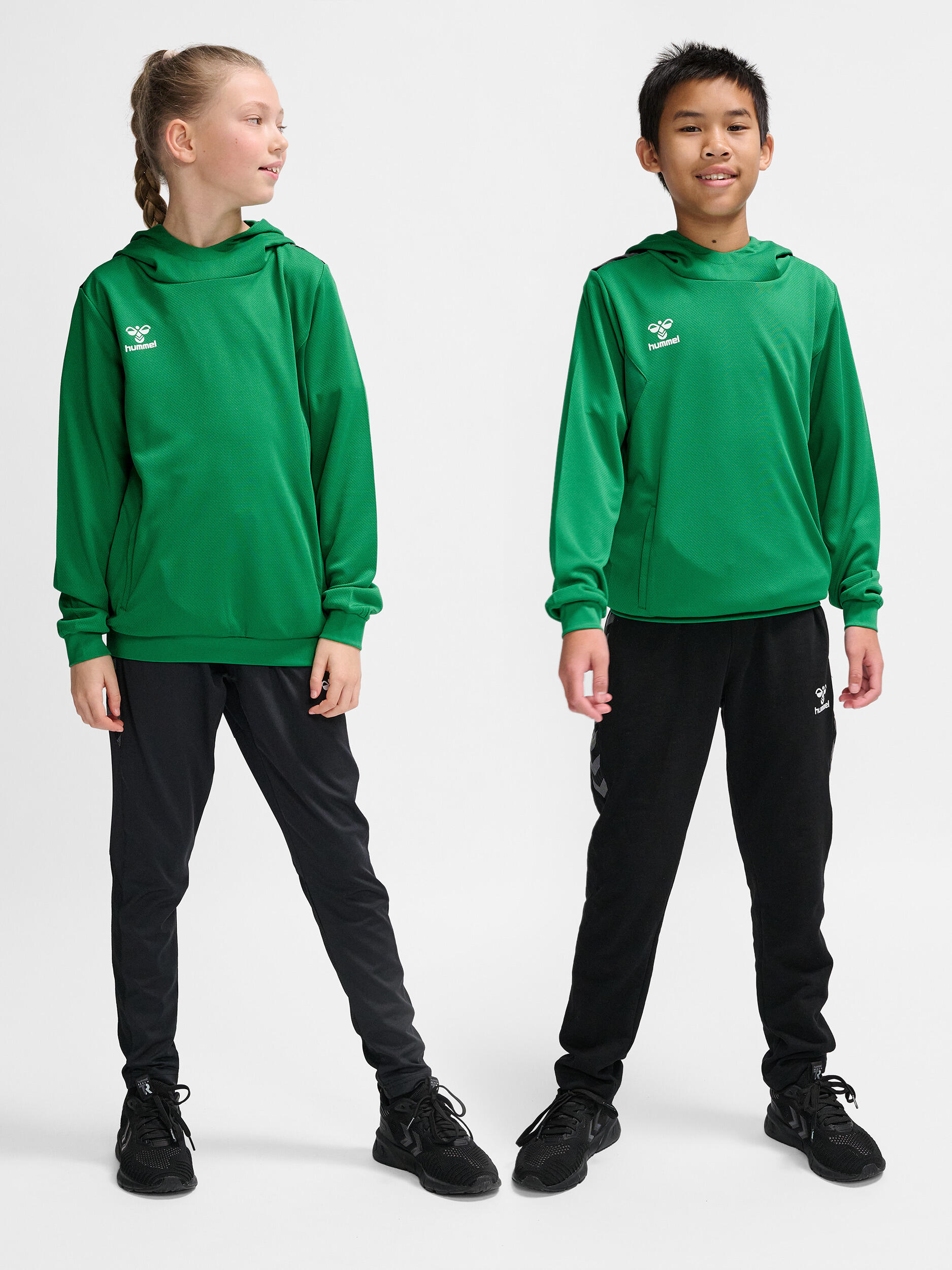 HUMMEL Felpa con cappuccio in poliestere per bambini Hummel Authentic