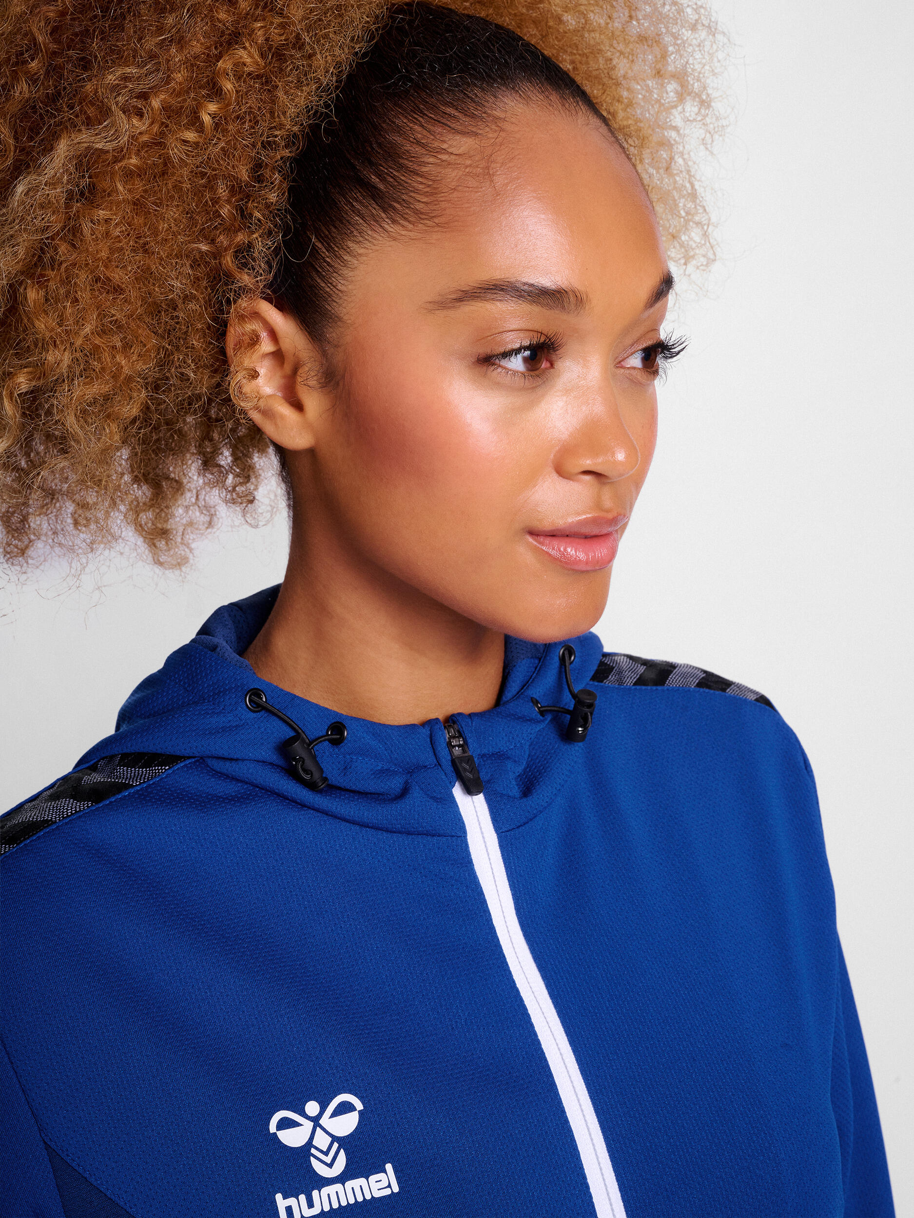 Damen-Trainingsjacke mit Kapuze Hummel Authentic Pl 4/7